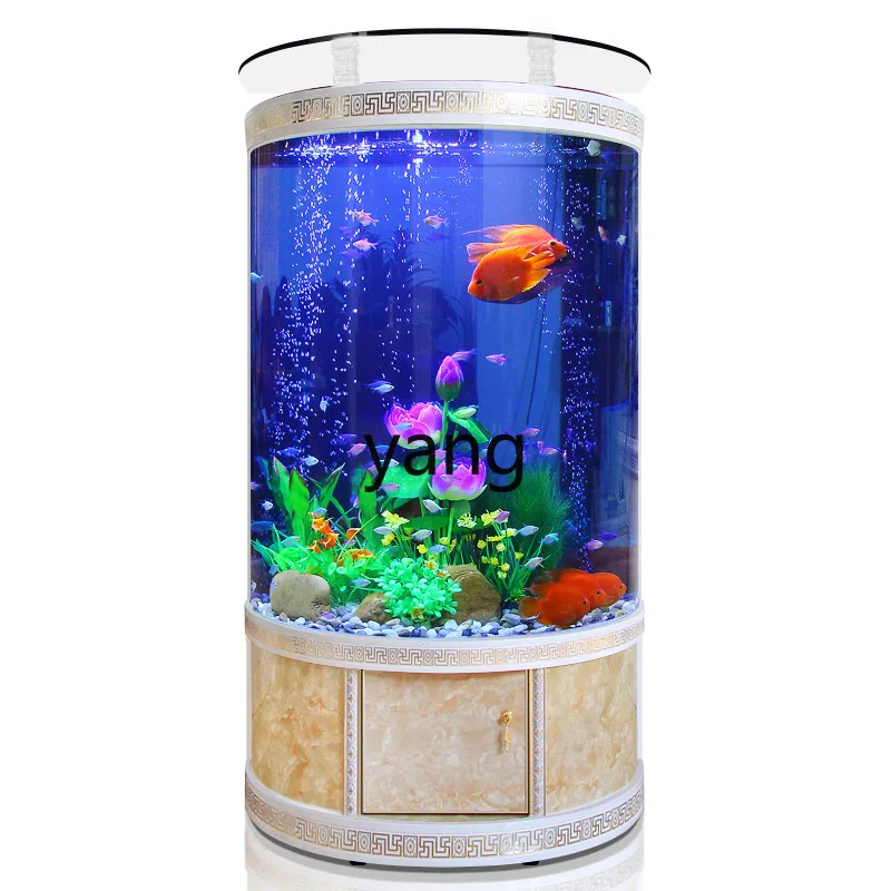 Aquarium Xl - LTT semi-round fish tank aquarium living