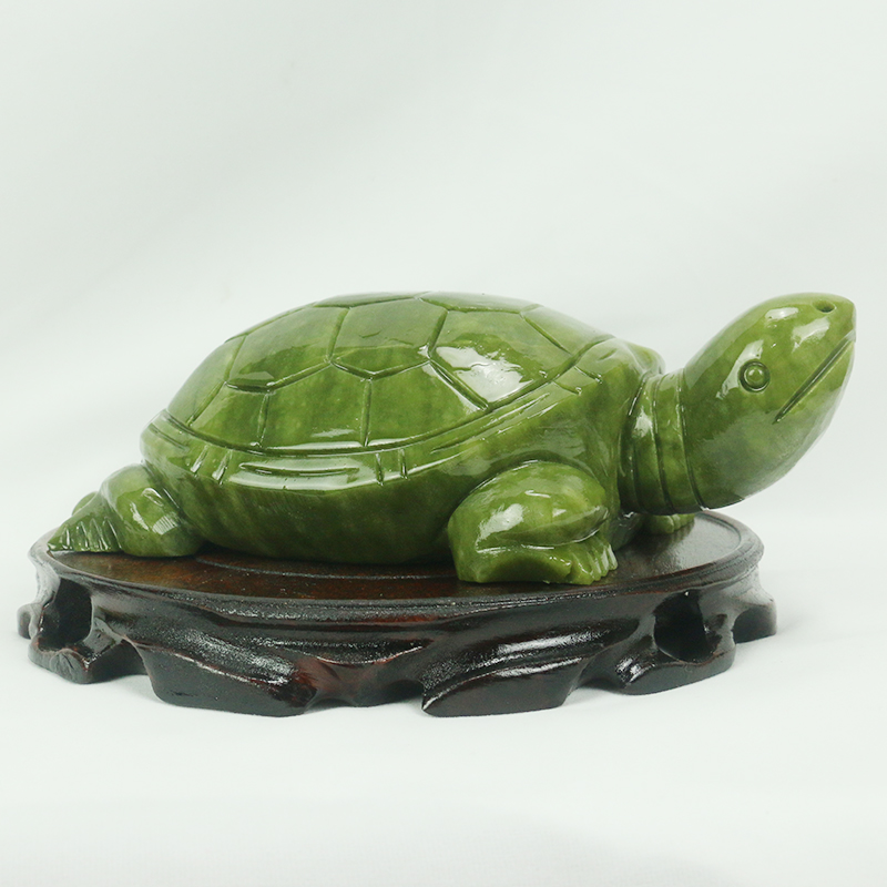 Natural Jade/turtle Sculpture/ - Aquarium Fish Only ulasan dan harga