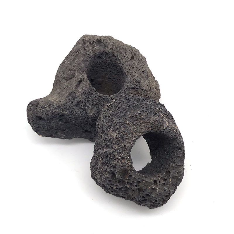 Volcanic Aquarium Decoration F - Aquarium Fish Pot ulasan dan harga