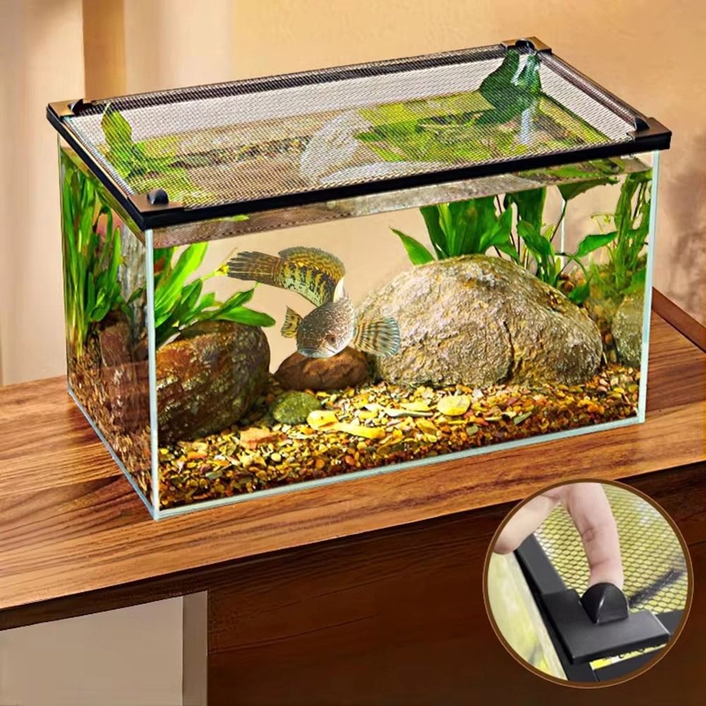 Sturdy Magnetic Fish Tank Lid  - Tank Divider Mesh ulasan dan harga