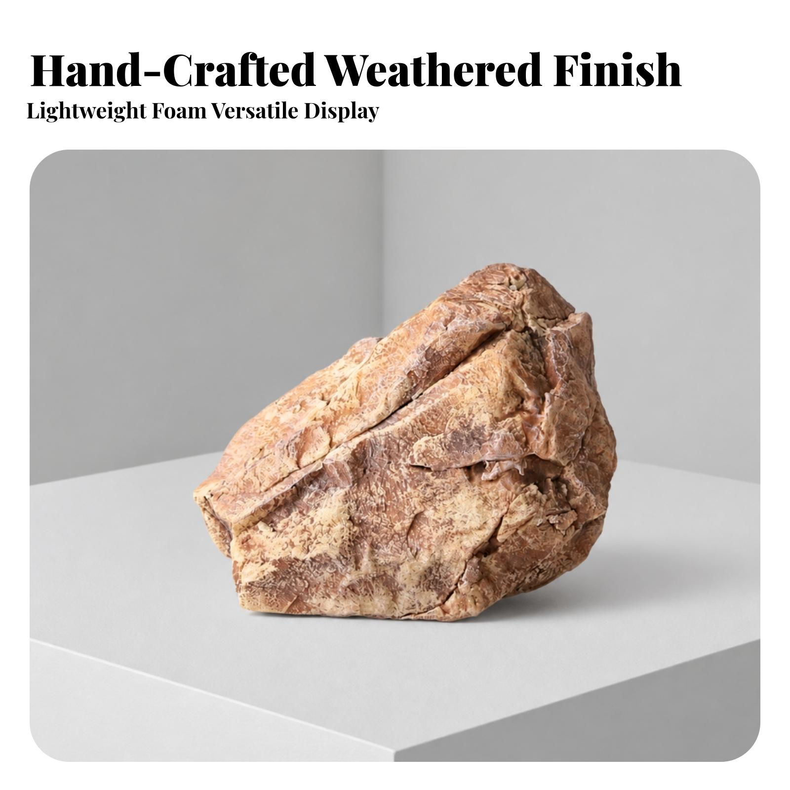 Realistic Faux Stone Sculpture - Aquarium Decoration Rock ulasan dan harga