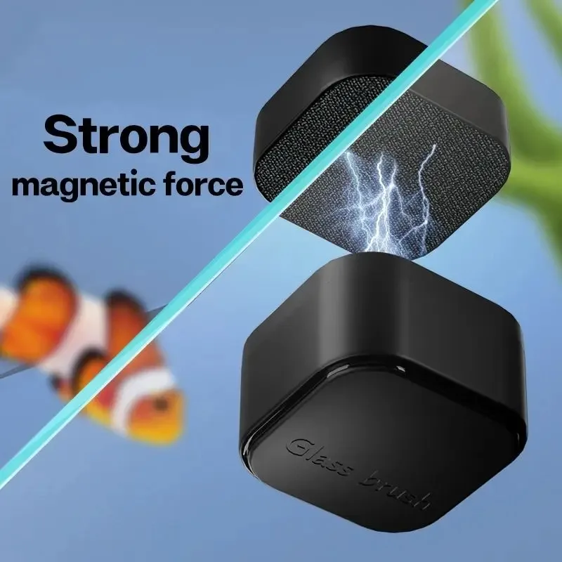 Mini Square Magnetic Brush Aqu - Aquarium Fish Maintenance ulasan dan harga