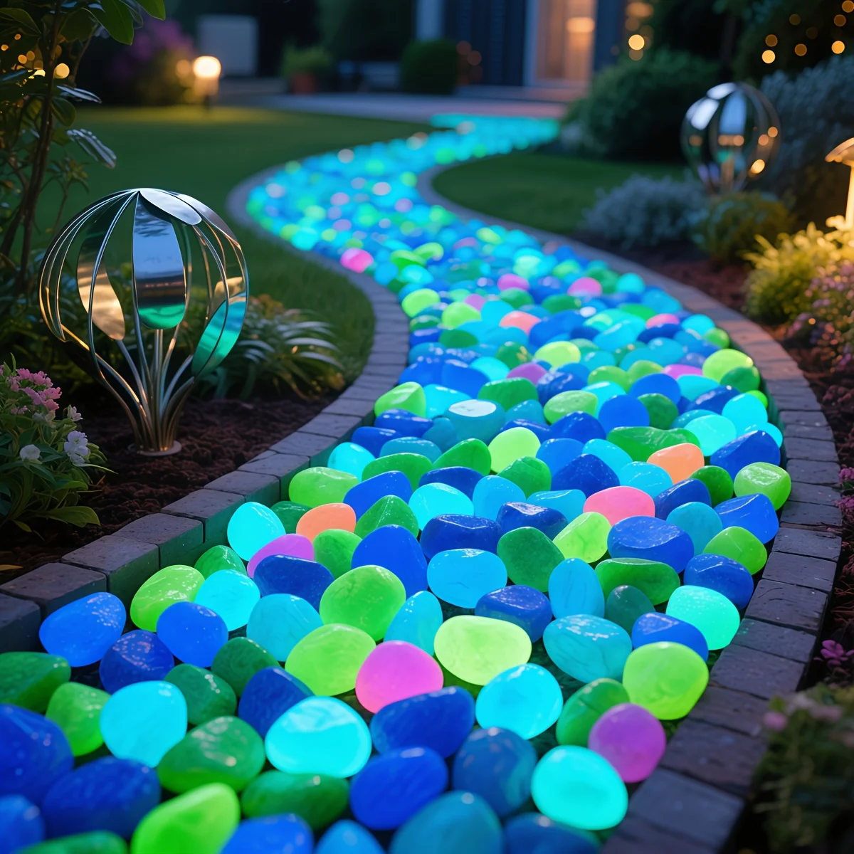 1CM 100pcs Color Goose Stone L - Aquarium Fish Types ulasan dan harga