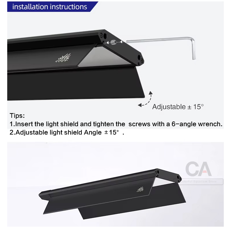 WEEK AQUA Aquarium Lamp Access - Aquarium Fish Lamp ulasan dan harga