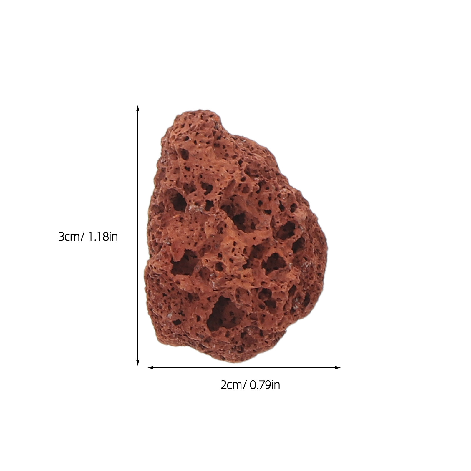 1Pack 600g Aquarium Lava Rock  - Aquarium Decoration Rock ulasan dan harga