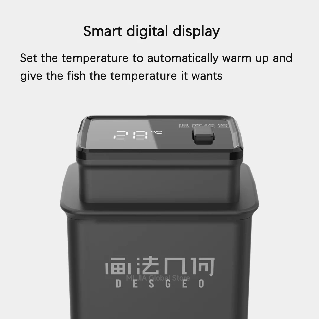 DESGEO 50W Smart Aquarium Heat - Aquarium Xiaomi ulasan dan harga
