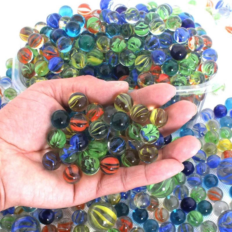 50Pcs 14mm Colorful Glass Marb - Aquarium Fish Types ulasan dan harga