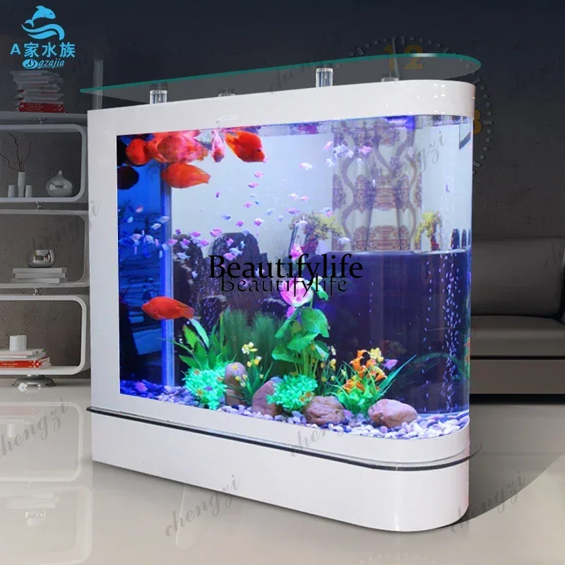 S173  New Fish Tank High Cabin - Aquarium Xl ulasan dan harga