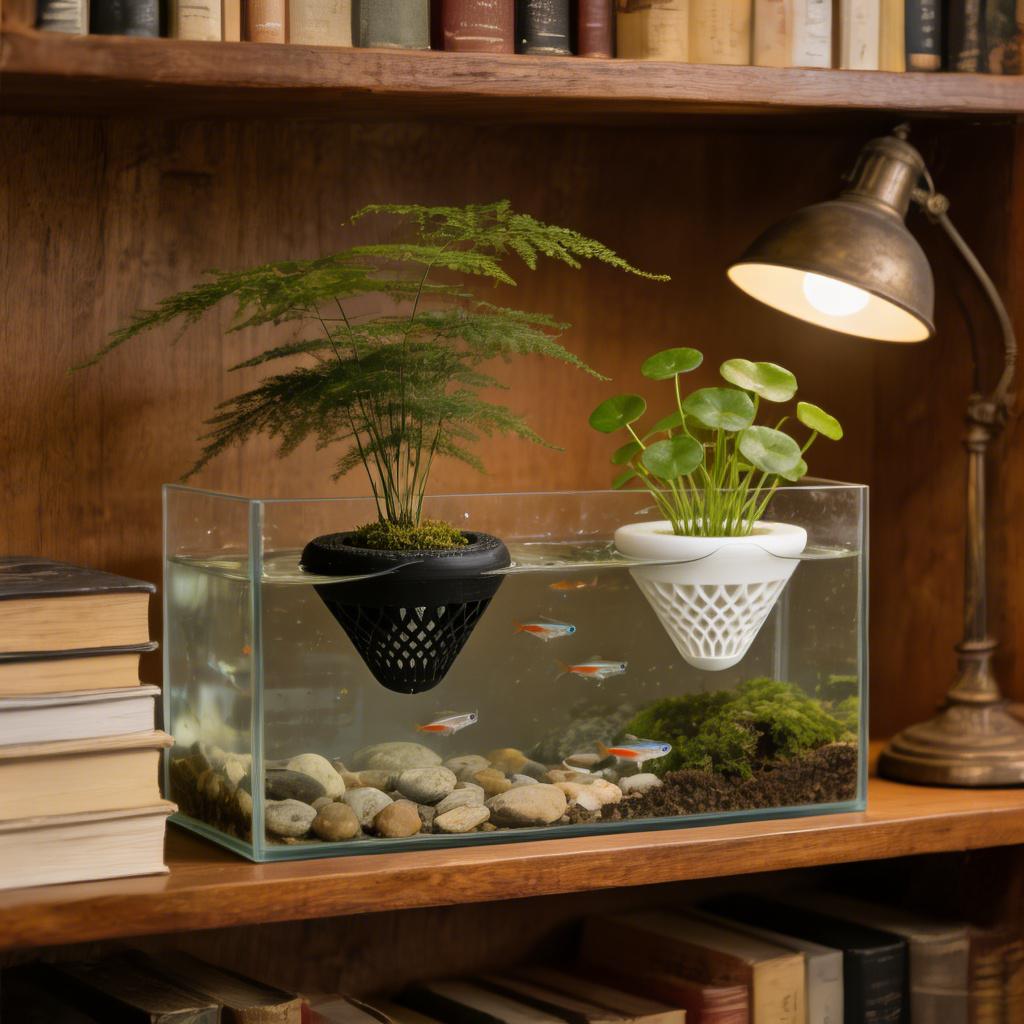 2PCS Floating Aquarium Plant H - Aquarium Fish Pot ulasan dan harga