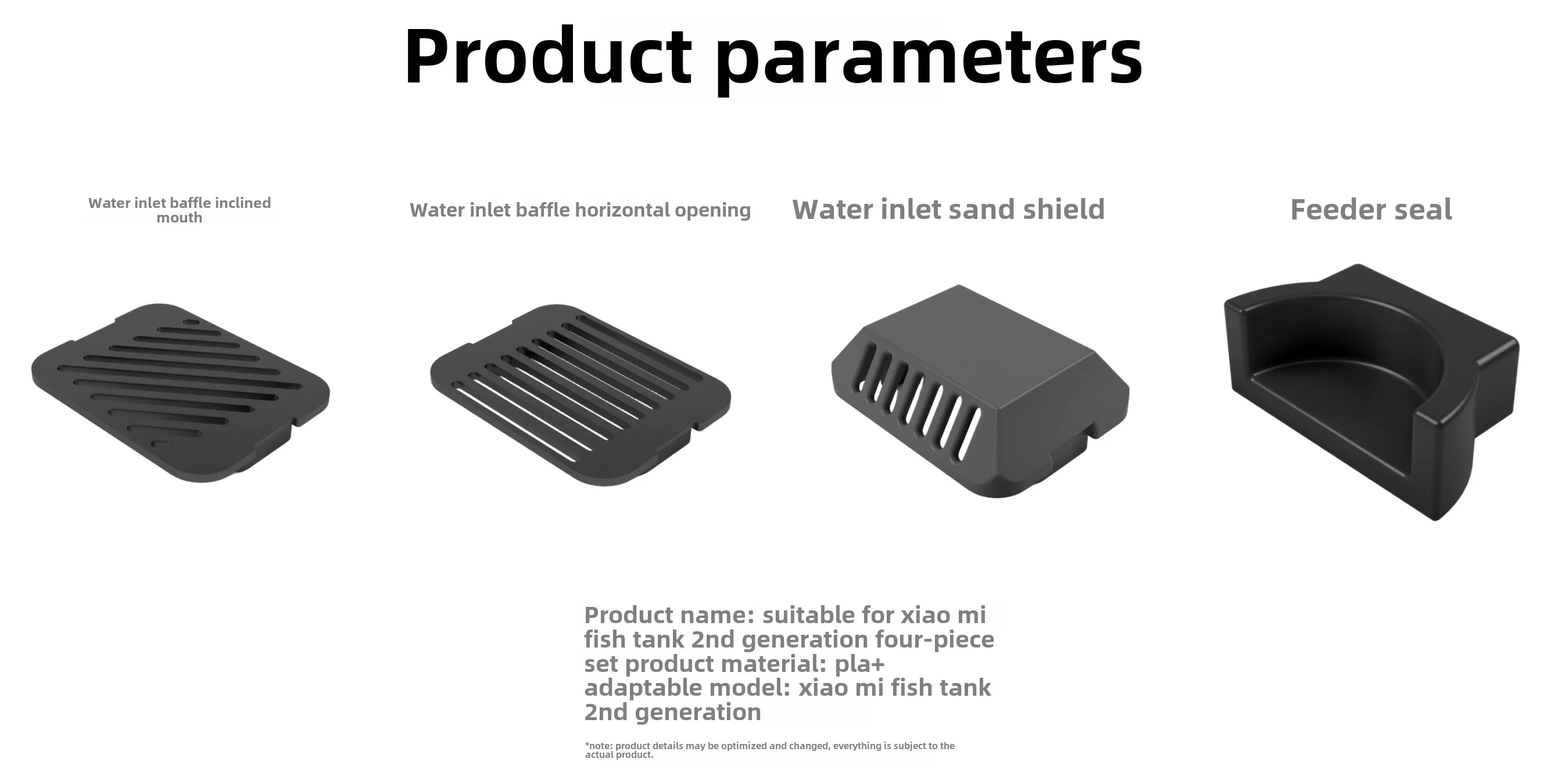 4PCS/Set For xiaomi mijia aqua - Aquarium Xiaomi ulasan dan harga