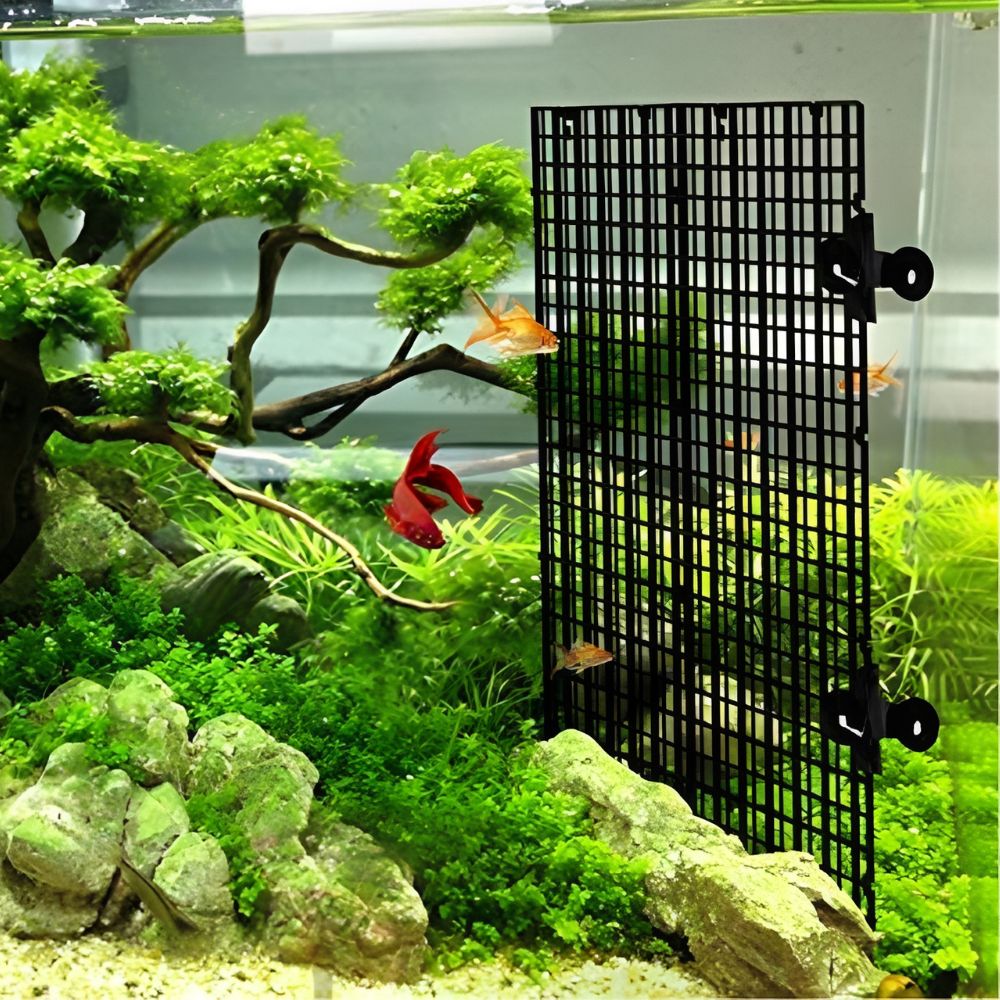 14pcs Aquarium Grid Divider Pl - Tank Divider Mesh ulasan dan harga