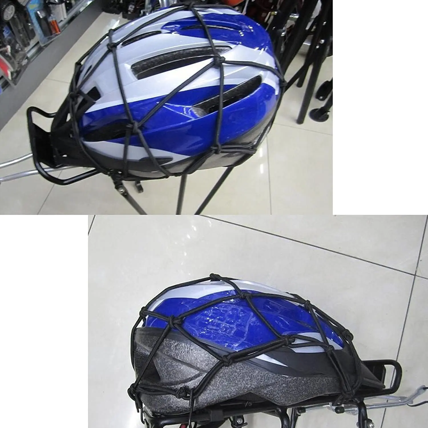 40x40cm Motorcycle 6 Hooks Ela - Tank Divider Mesh ulasan dan harga
