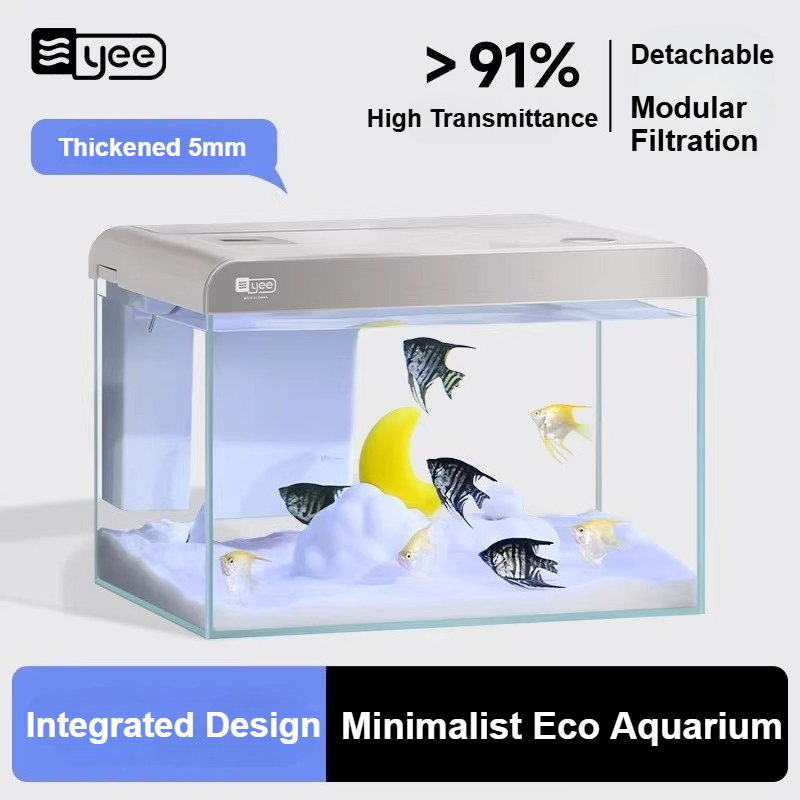 Ultra Clear Glass Desktop Aqua - Aquarium Xl ulasan dan harga