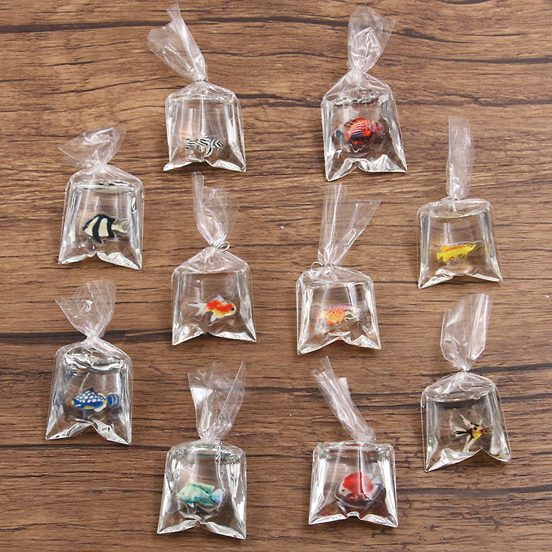 Realistic Resin Fish Pendants, - Aquarium Fish Colorful ulasan dan harga