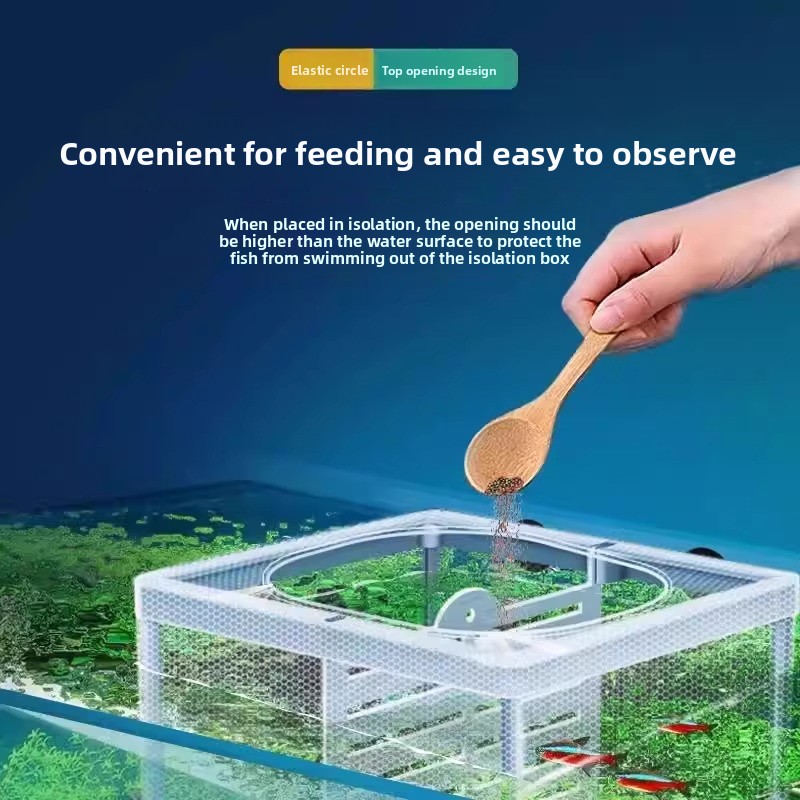 Aquarium Fish Breeding Net Iso - Tank Divider Mesh ulasan dan harga