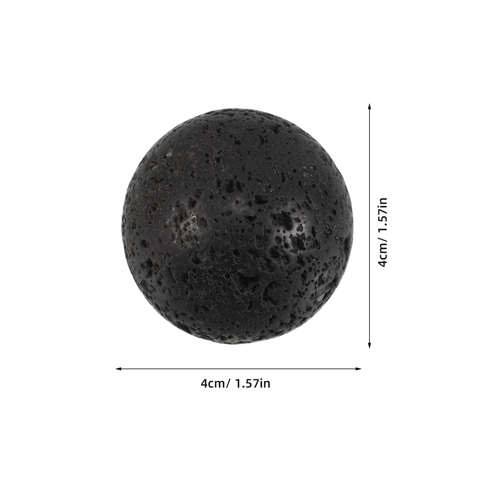 Natural Volcanic Stone Sphere  - Aquarium Decoration Rock ulasan dan harga