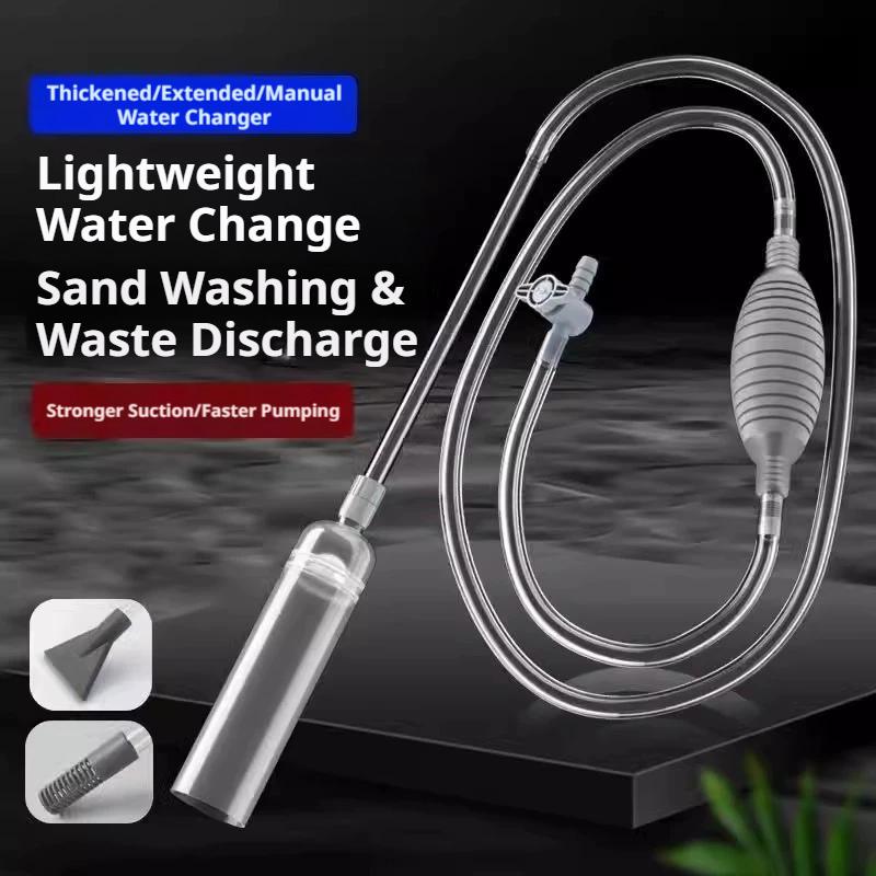 Manual Aquarium Siphon Fish Ta - Aquarium Fish Maintenance ulasan dan harga