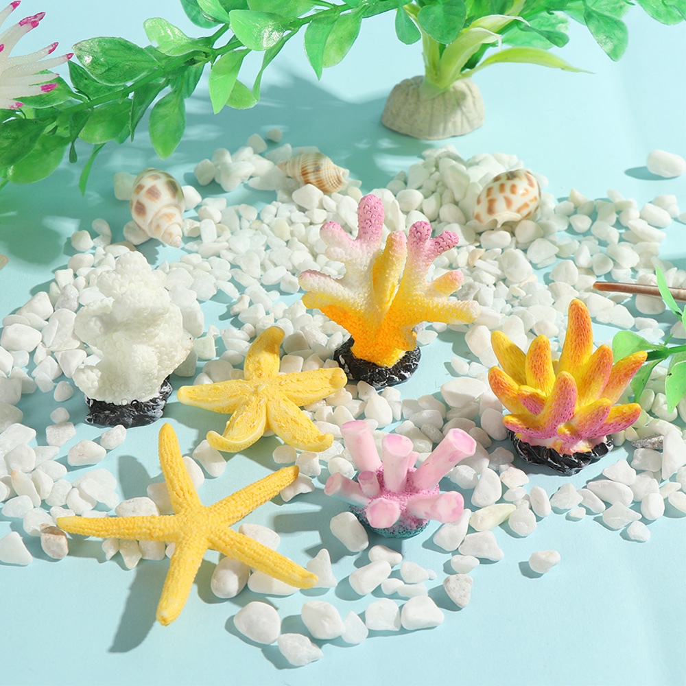 Artificial Coral Fish Tank Orn - Aquarium Decoration Rock ulasan dan harga