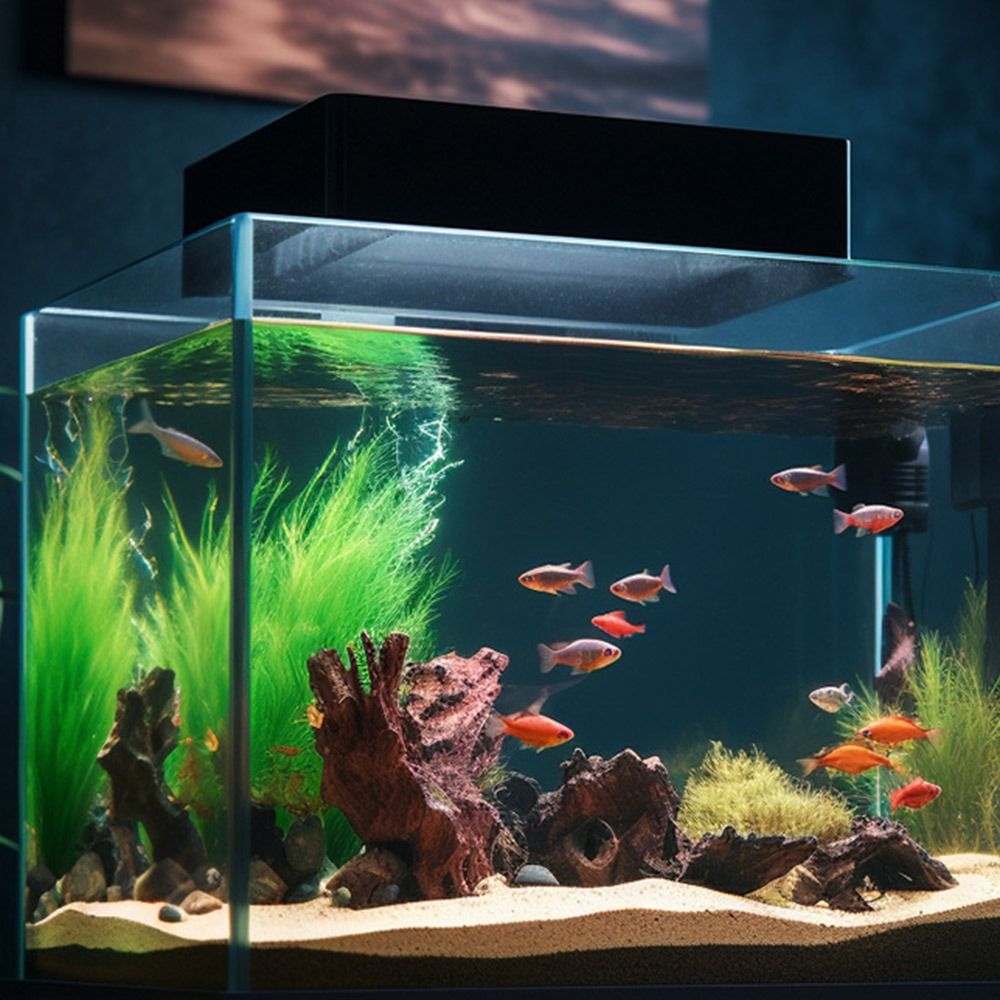 Durable Magnetic Fish Tank Lid - Aquarium Fish Net ulasan dan harga