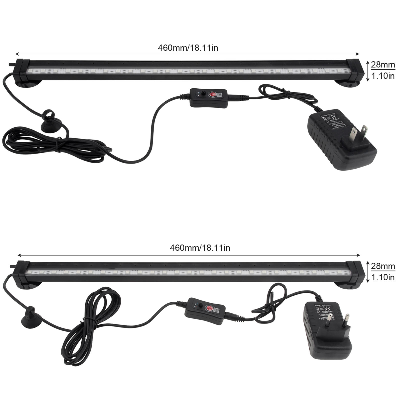 RGB Aquarium Air Bubble Light  - Aquarium Fish Lamp ulasan dan harga