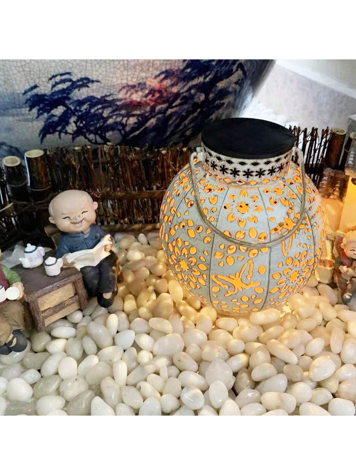 River Rocks Decorative Ornamen - Aquarium Decoration Rock ulasan dan harga