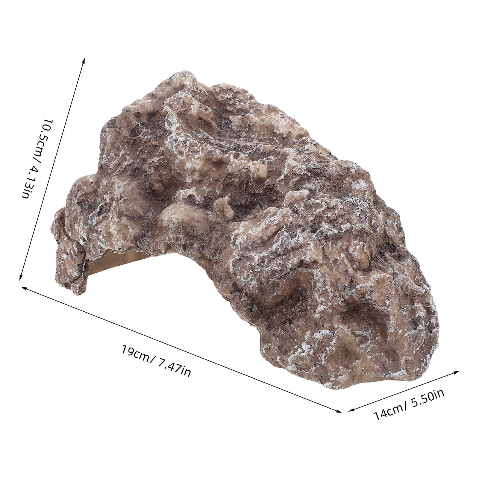 Reptile Rock Hideout Cave for  - Aquarium Decoration Rock ulasan dan harga