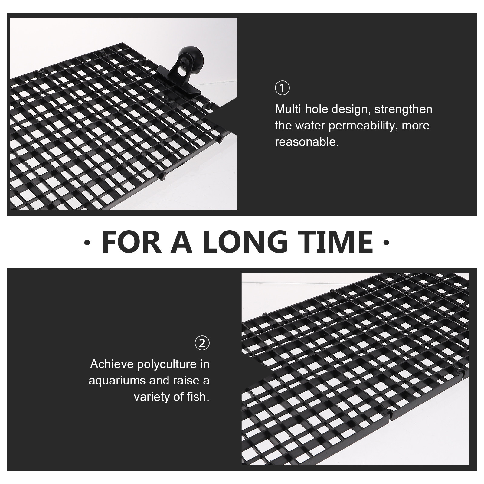 1Set Premium PVC Fish Tank Div - Tank Divider Mesh ulasan dan harga