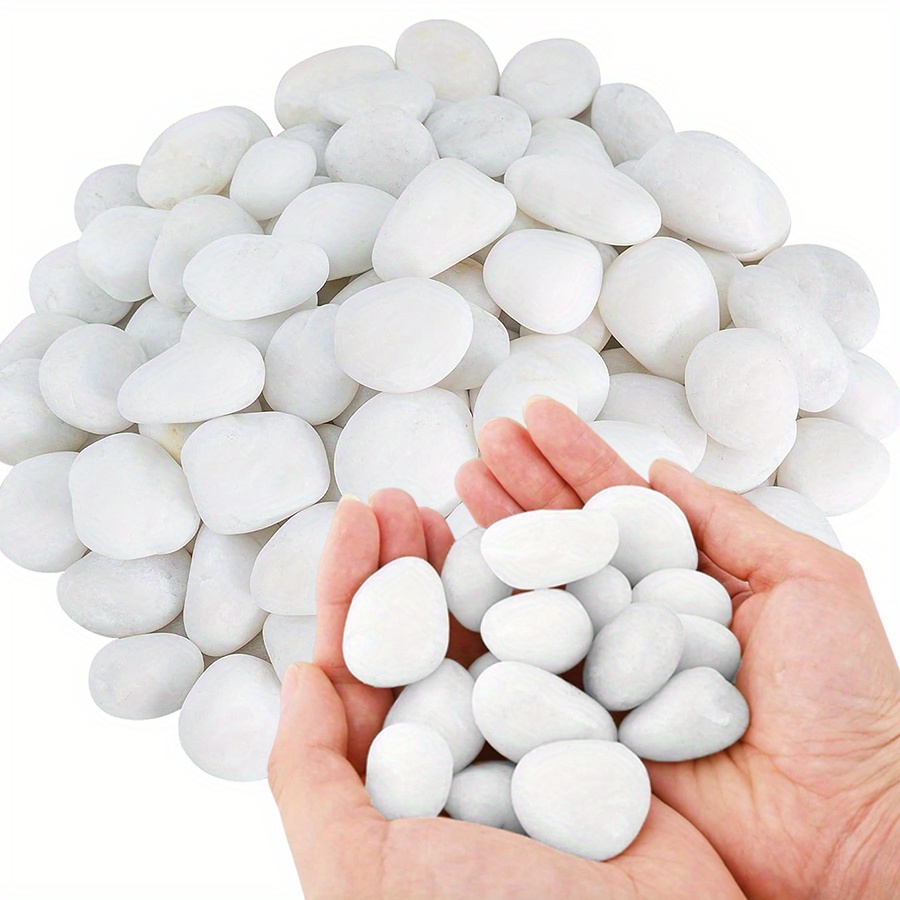 200/400g White High Polished N - Aquarium Decoration Rock ulasan dan harga