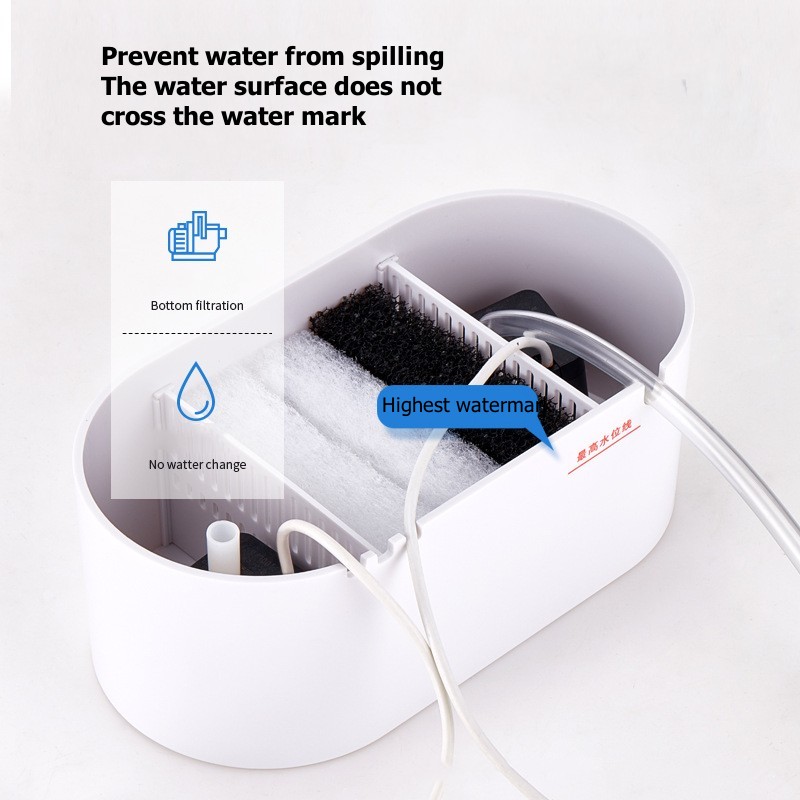 Mini Desktop Aquarium Fish Tan - Aquarium Xl ulasan dan harga