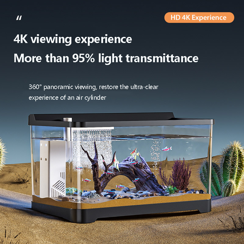 ABS Mini Fish Tank Betta Aquar - Aquarium Xl ulasan dan harga