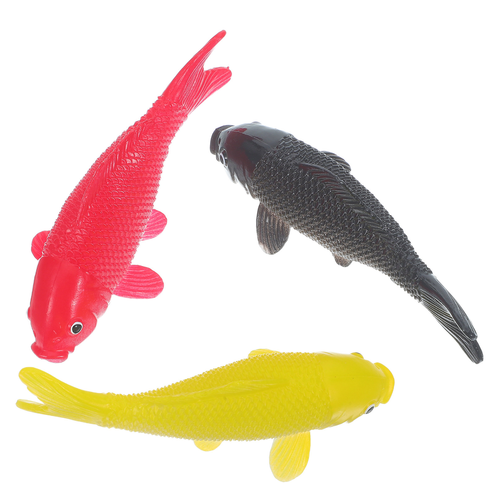 3pcs Fish Crafts Toys Realisti - Fish Toy In Aquarium ulasan dan harga