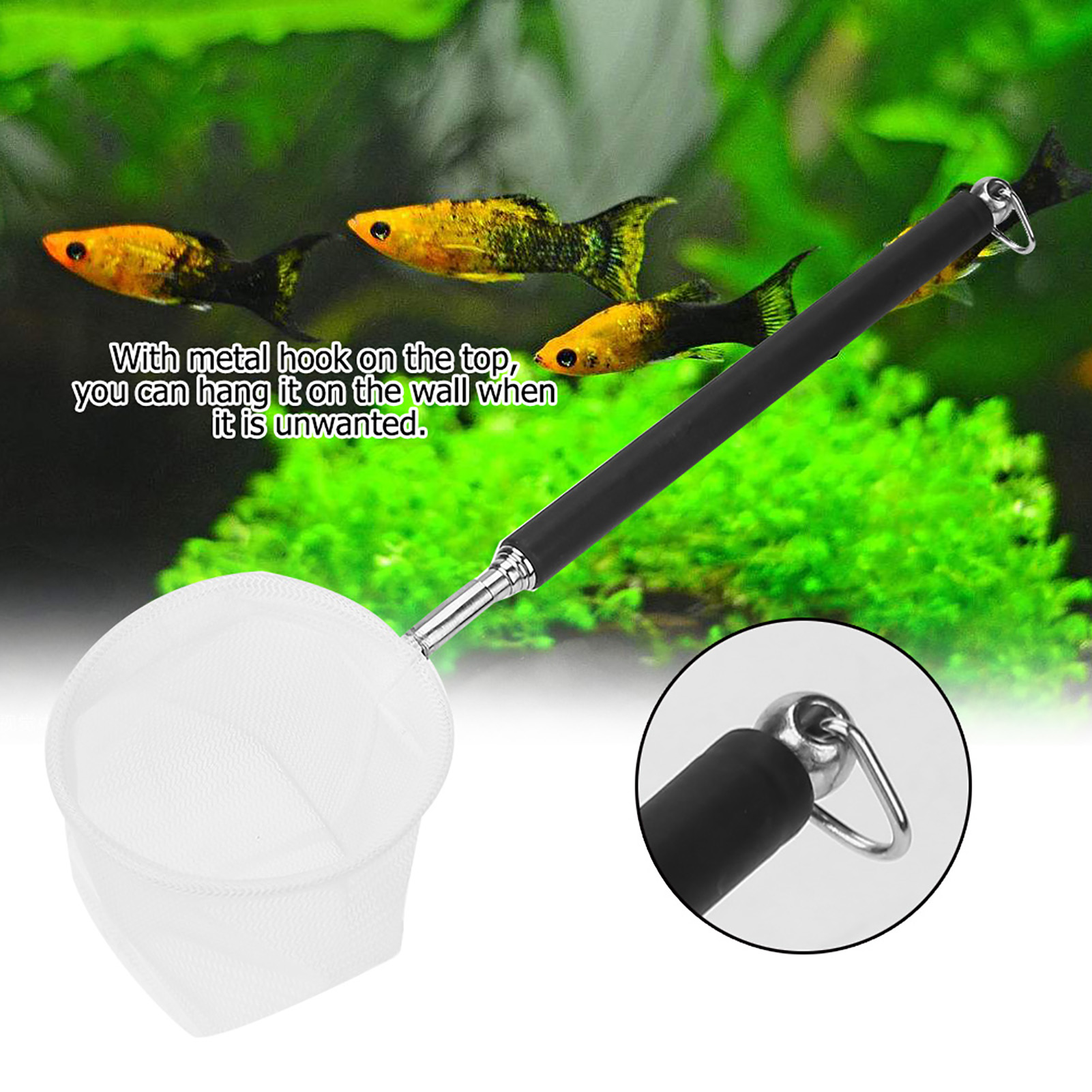 Adjustable Aquarium Fishing Ne - Aquarium Fish Net ulasan dan harga