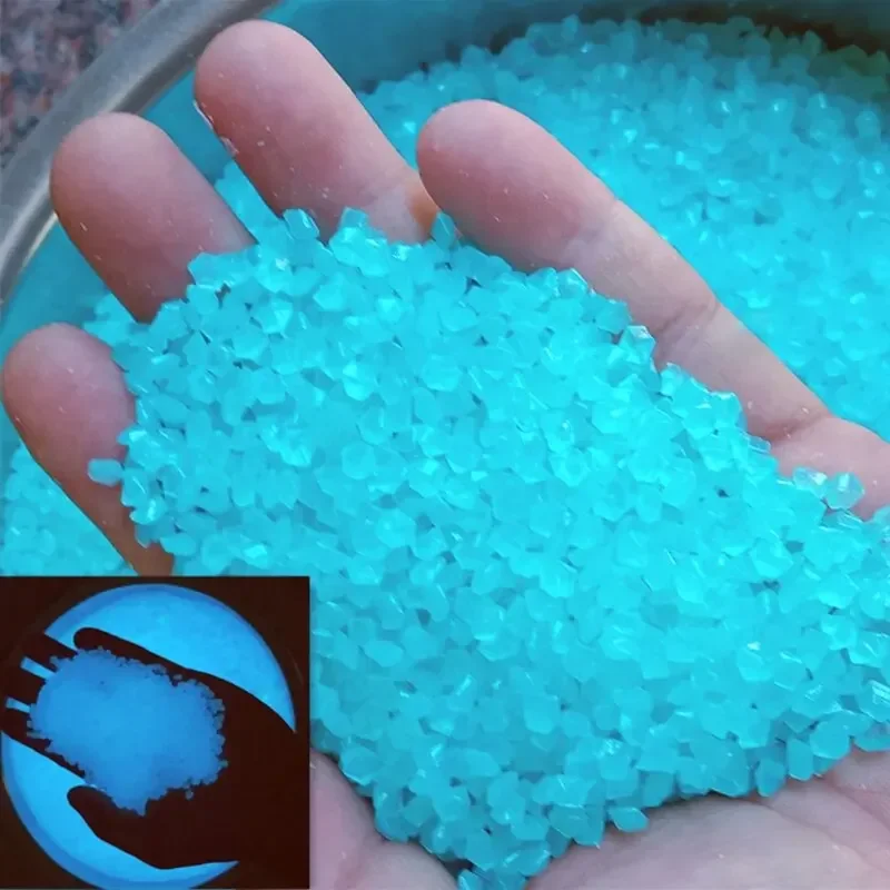 1000pcs 3-5mm Luminous Sand Gl - Aquarium Decoration Rock ulasan dan harga