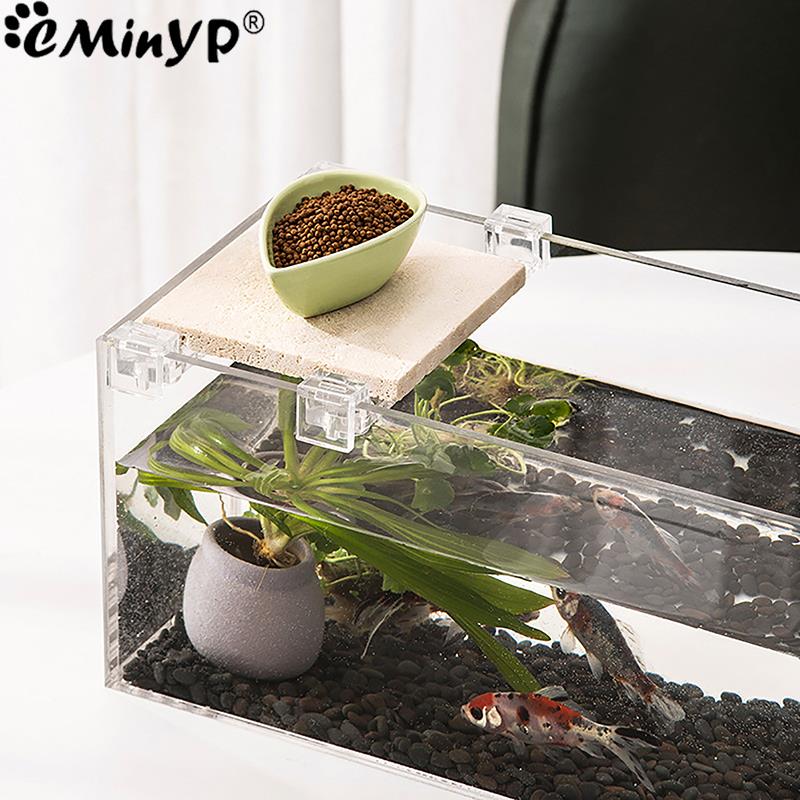 4Pcs Fish Tank Acrylic Clips f - Aquarium Fish And Supplies ulasan dan harga