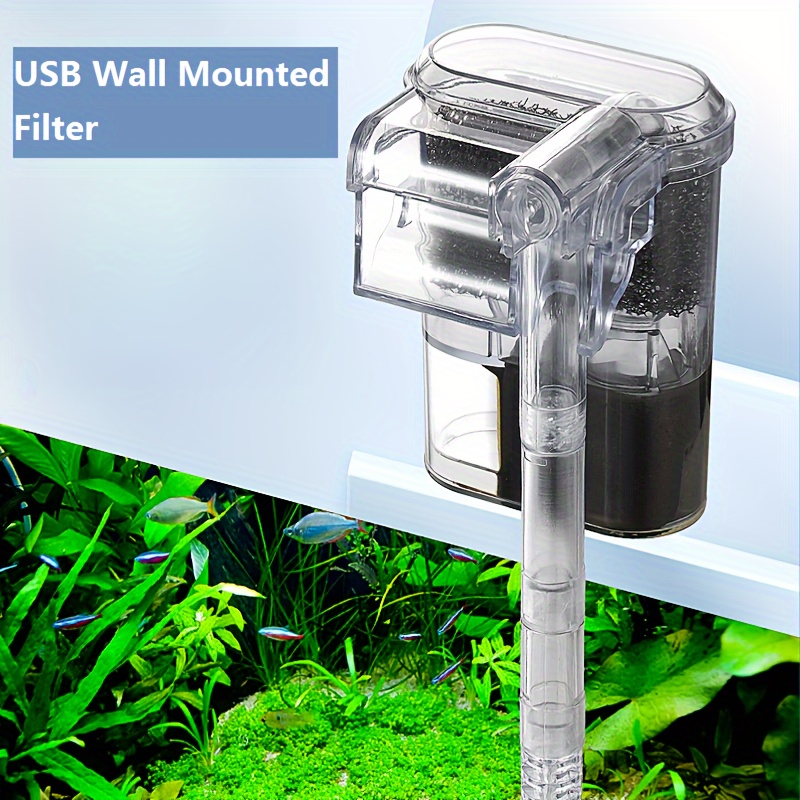 2.5W DC 5V Wall-hanging Filter - Aquarium Xl ulasan dan harga