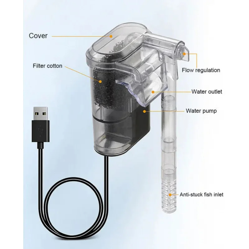 Wall-hanging Filter For Fish T - Aquarium Xl ulasan dan harga