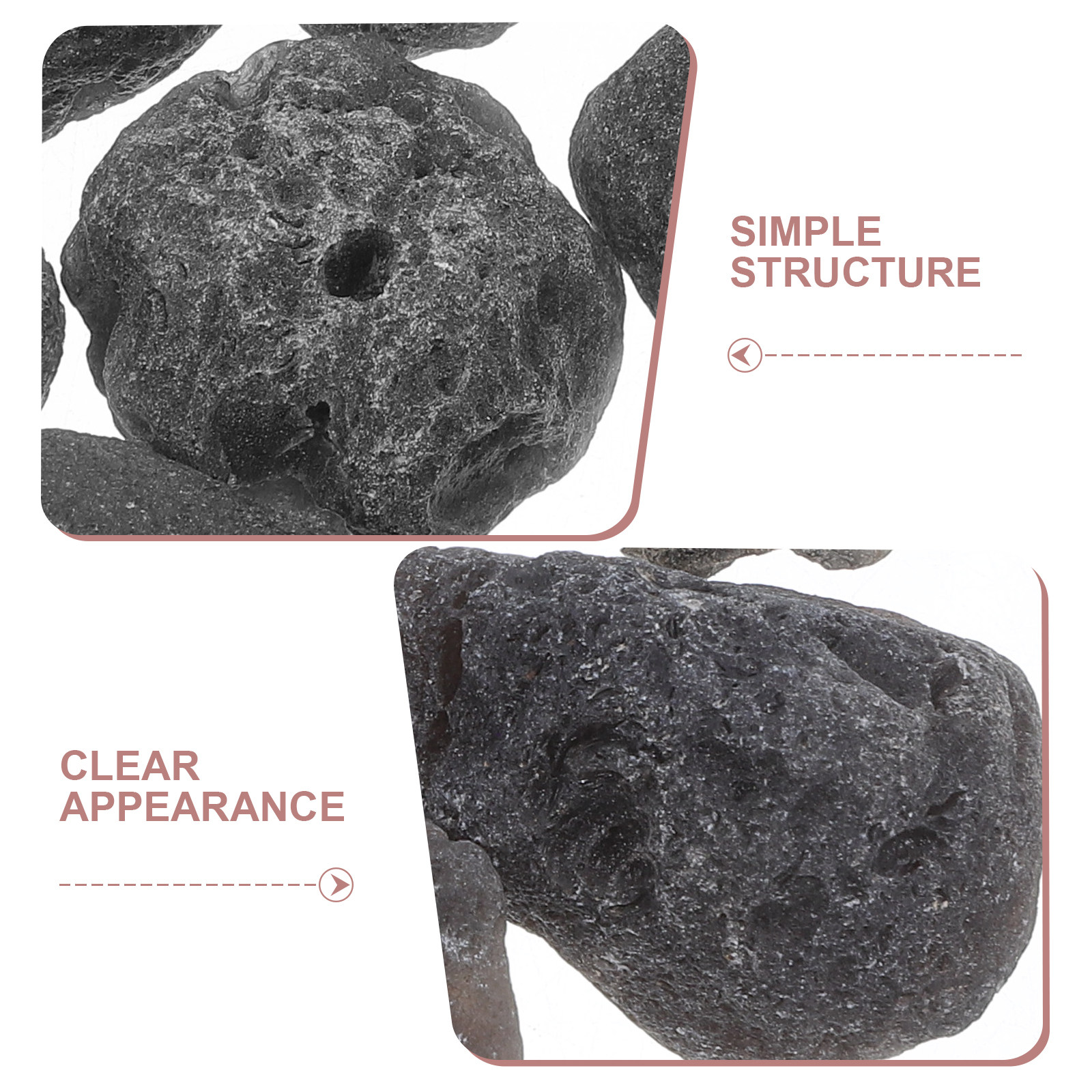 200G Black Meteorite Crystal S - Aquarium Decoration Rock ulasan dan harga