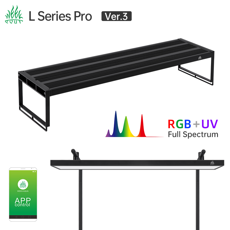 WEEK AQUA L Series APP Control - Aquarium Fish Lamp ulasan dan harga