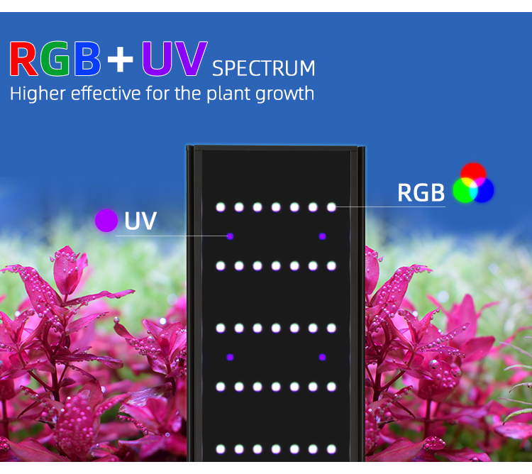 WEEK AQUA L Series APP Control - Aquarium Fish Lamp ulasan dan harga