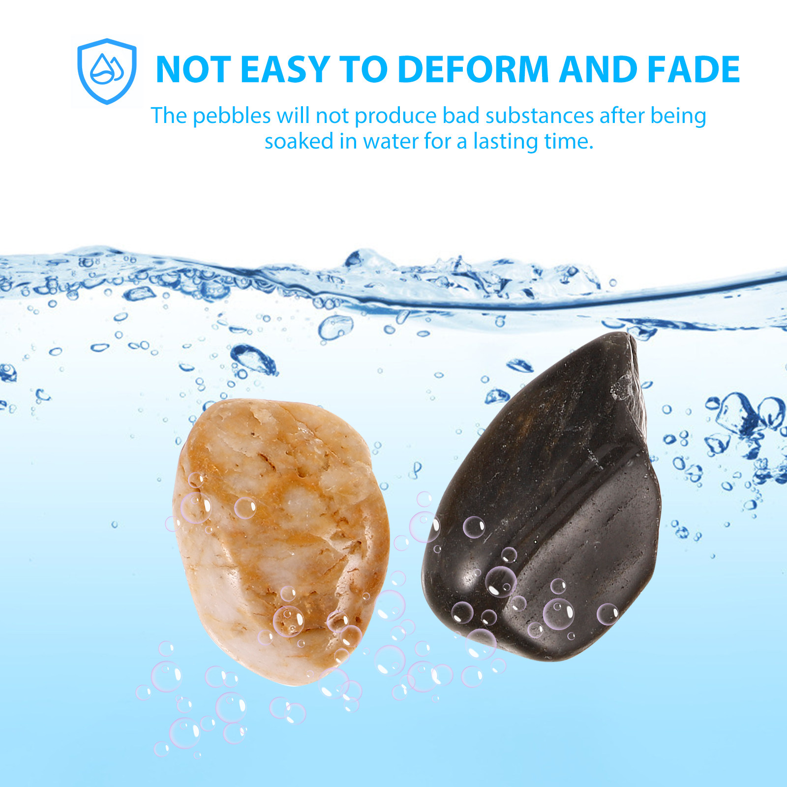 1Set Natural Polished Rain Flo - Aquarium Decoration Rock ulasan dan harga