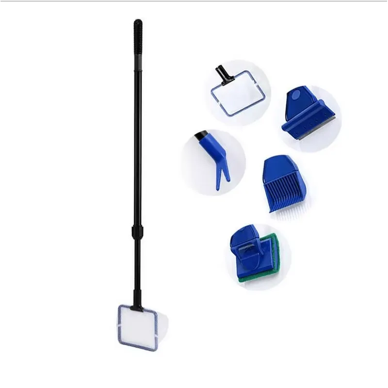 5-in-1 Aquarium Cleaning Kit w - Aquarium Fish Maintenance ulasan dan harga