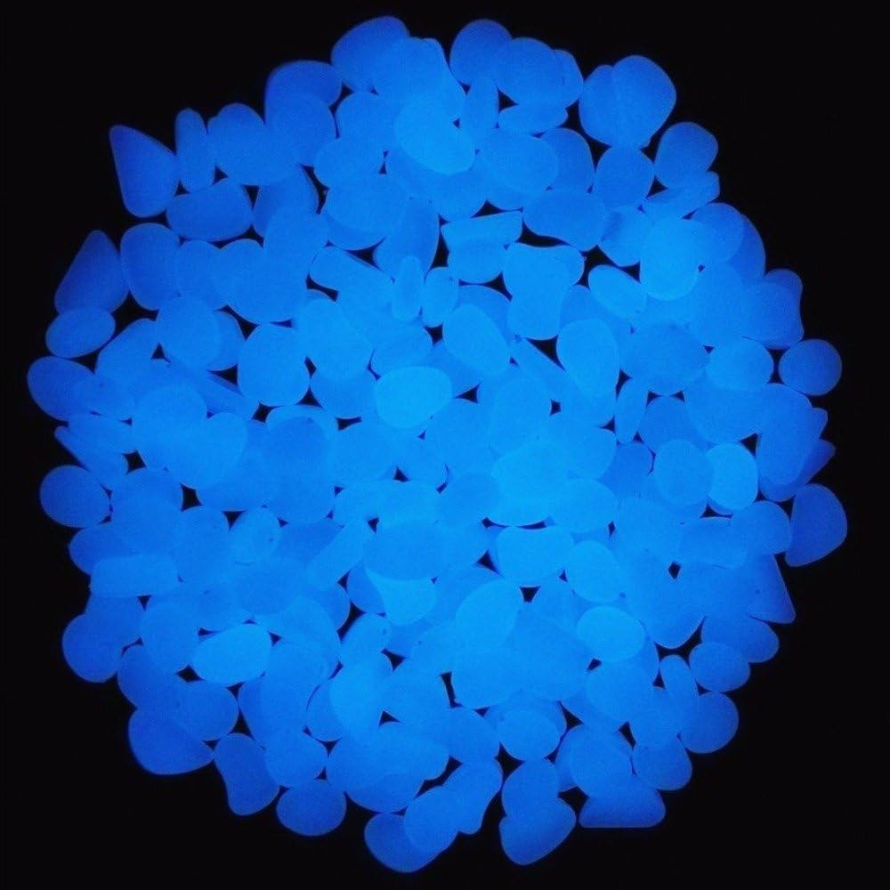 Fish Tank Rocks Glow Blue Pebb - Aquarium Fish Types ulasan dan harga