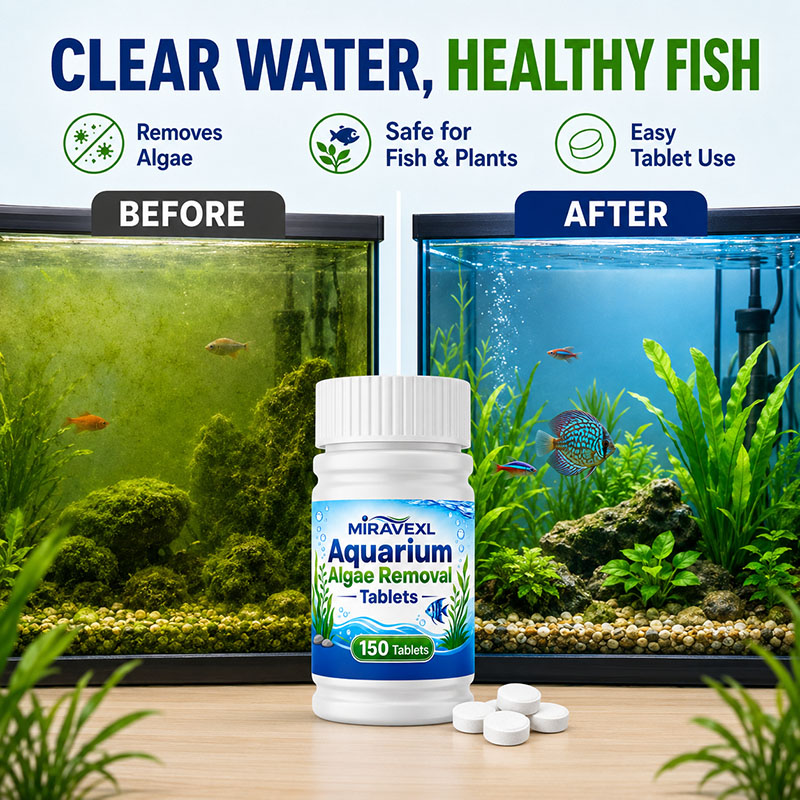 MIRAVEXL 150 Aquarium Algae Re - Aquarium Fish Maintenance ulasan dan harga