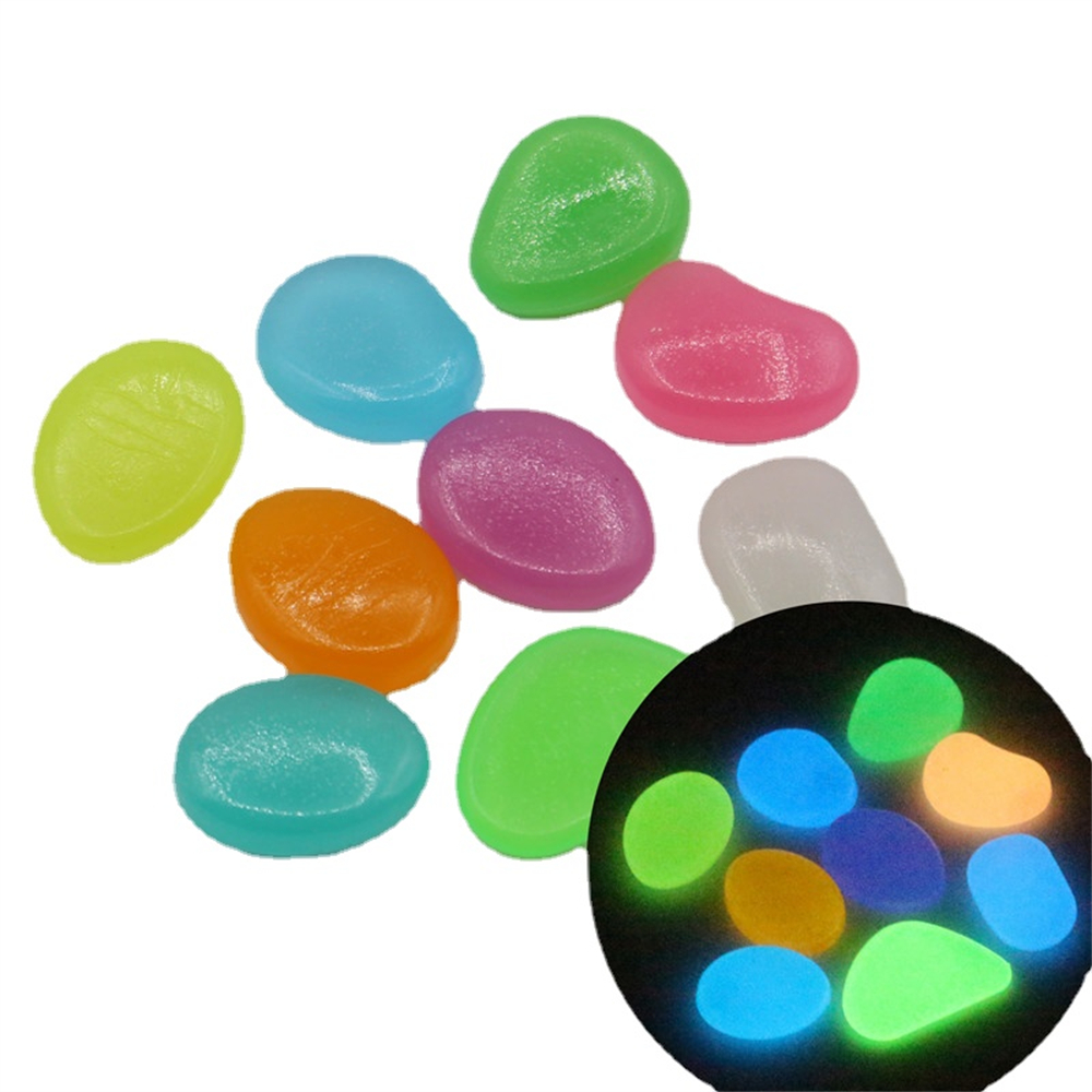 50pcs Luminous Stone Fluoresce - Aquarium Decoration Rock ulasan dan harga