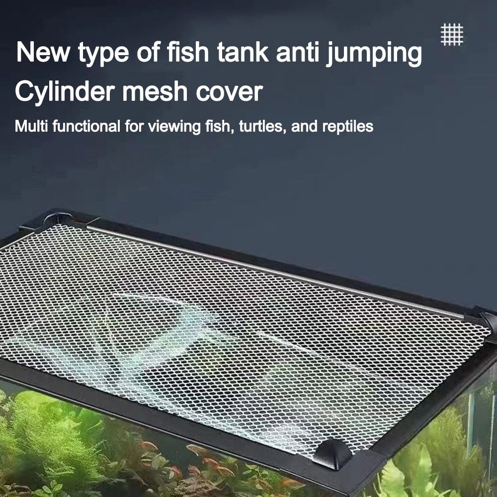Durable Magnetic Fish Tank Lid - Aquarium Fish Net ulasan dan harga