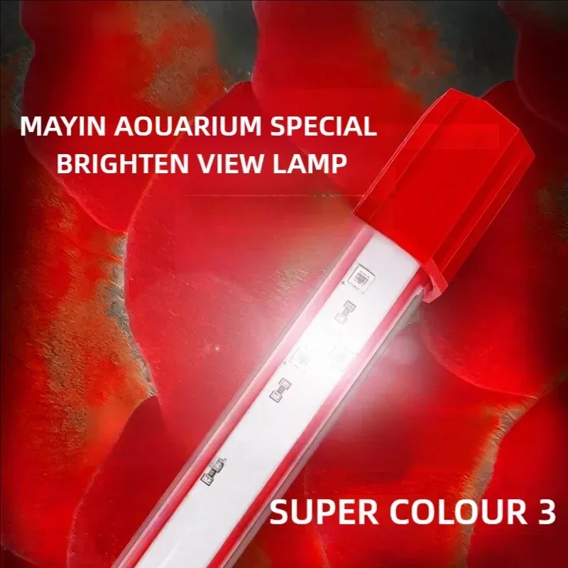 Mayin Red Arowana Light Aquari - Aquarium Fish Colorful ulasan dan harga