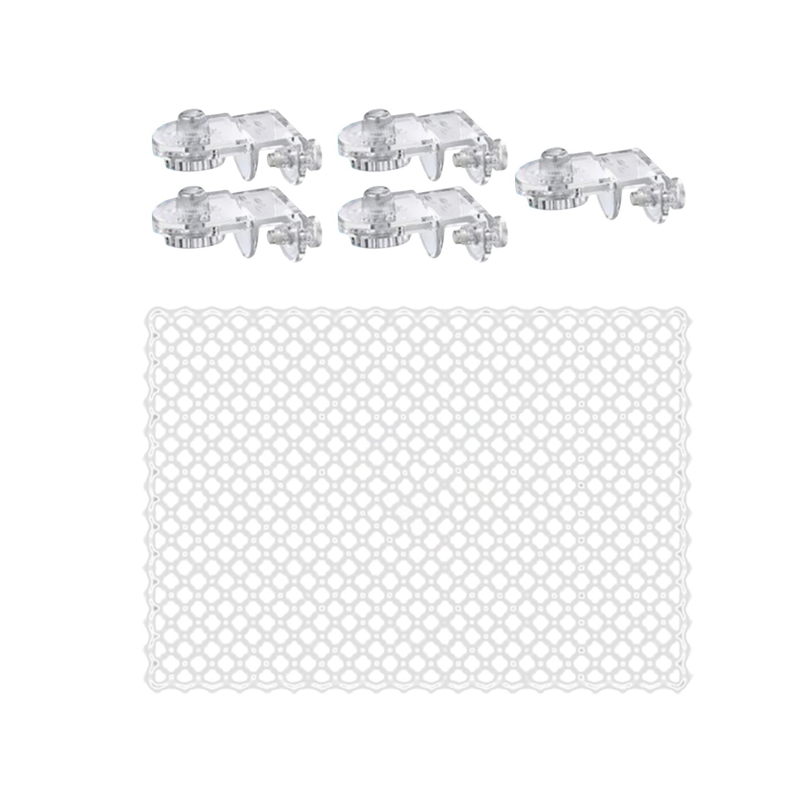 Transparent Mesh Fish Tank Scr - Tank Divider Mesh ulasan dan harga