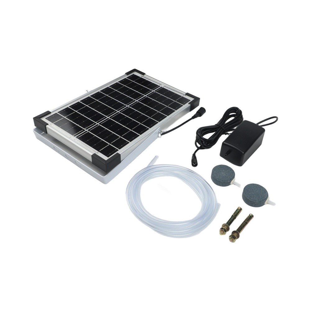 Solar Powered Pond Oxygenator  - Aquarium Fish Maintenance ulasan dan harga