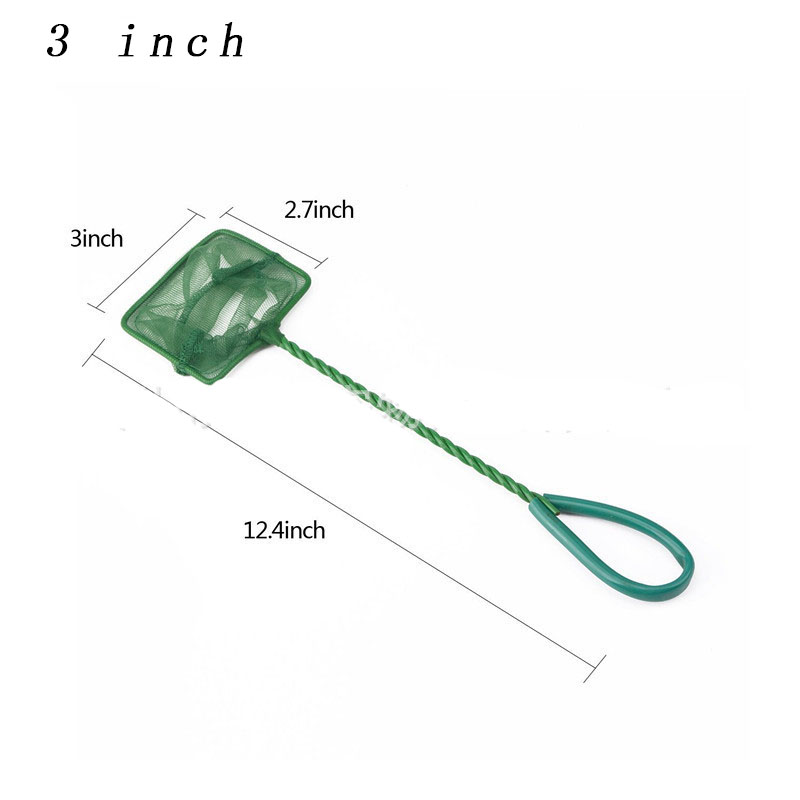 Portable Fish Net Long Handle  - Aquarium Fish Trap ulasan dan harga