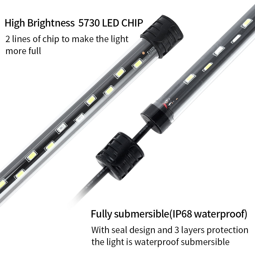 90-260V Aquarium Light LED Wat - Aquarium Fish Lamp ulasan dan harga